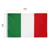 Banderas de Mano para Agitar al Aire Libre con Bandera Italiana de Tela Oxford Transfronteriza, Banderas de Varios Países 3* 5cm Banderas de Empalme de Tela Oxford
