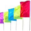 Bandera colorida, impresión por inyección de tinta, cuchillo, bandera, bandera ondeante, bandera publicitaria para exteriores, bandera de guía turístico, bandera de prevención de incendios forestales, bandera de advertencia, venta al por mayor