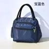 Bolsa Feminina Cor Sólida Bolsa Transversal Bolsa de Mão Impermeável Espessada Bolsa de Armazenamento para Mamães Bolsa Pequena de Tecido de Ombro Único Bolsa de Mão de Tecido Oxford