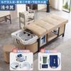 Cama para Lavar el Cabello, Cama de Masaje Específica para Salón, Cama de Terapia de Vapor para la Cabeza de Belleza, Equipo Ajustable para Salón de Peluquería, Silla de Spa