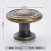 Armario Antiguo Estilo Europeo Manija Bronce Antiguo Un Agujero Manija Simple para Puerta de Cajón Manija Pastoral para Puerta de Armario