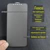 Adequado para Protetor de Tela Cerâmico Anti-Espionagem Apple 18Pro, Fosco Anti-Espionagem Xr, Bordas Não Quebráveis, Durável, 13Pro 11 Xsmax