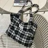 Moda Versátil Retro de Cuadros de Gran Capacidad Bolso de Hombro Único para Mujer Otoño 2026