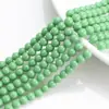 Nuevo pulsera de cuentas de color sólido de jade de porcelana de cristal de 8 mm cortina de puerta cuentas sueltas de vidrio accesorios de joyería DIY al por mayor por artículo