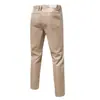 Comercio exterior nuevas explosiones deseo Amazon más vendido europeo y americano color PU casual pantalones de cuero ropa de rendimiento pantalones de cuero hombre seis colores