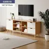 Mueble de TV para apartamentos pequeños, mueble de almacenamiento, mueble de pared moderno minimalista para el hogar, mueble de TV retráctil nórdico, mueble de suelo