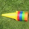 Sinal de Treino de Futebol Balde Obstáculo Bloqueio Sinal de Patinação 18cm 23cm Tubo de Sorvete Equipamento de Treino