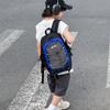 Nova Mochila para Meninos e Meninas Estilo Western Contraste de Cores Moda Cordão Mochila Escolar para Ensino Fundamental Grande Capacidade Mochila Infantil de Comércio Exterior