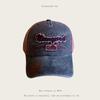 Gorra de Letras Bordadas Estilo Americano para Mujer, Versátil, Casual, Moda, Gorra de Moda, Gorra de Béisbol para Hombre, Estampada, para Compras, Protección Solar y Parasol