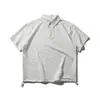 Ropa de Hombre Beijie Verano 2026 Nuevo Camisa POLO de Burbujas Arrugadas para Hombre Camiseta de Manga Corta a la Moda con Cuello Camisero Camiseta de Media Manga