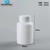 Botella Plástica Sólida Blanca Spot Pe Botella Pequeña Vacía Botella para Tabletas de 180ml Botella Sub-Botella Plástica para Polvo de Cápsulas de 10ml