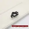 Manija de Puerta de Gabinete Estilo Chino Nuevo Minimalista Moderno Aleación de Zinc Cajón Armario Gabinete Manija Negra Venta Directa de Fábrica