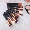 En stock ZOEVA 15 12 8 juego de brochas de maquillaje con bolsa herramientas de belleza de pelo de animal al por mayor brocha para sombra de ojos
