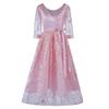 Vestido Corto para Mujer 2026 Nuevo Estilo Veraniego, Adecuado para Grupo de Hermanas, Uso Diario, Corte Ajustado, Elegante Vestido Largo de Encaje para Noche