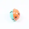 Campana grande de 4 cm pintura dos colores accesorios DIY decoración de collar de perro navideño colgante de llavero materiales hechos a mano