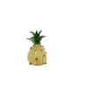 Novos enfeites criativos de abacaxi de vidro desenho animado para estudo em casa computador decoração de quarto presente carro enfeites de frutas