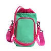 Bolsa esportiva moderna, leve e compacta, bolsa de ombro casual versátil para atividades ao ar livre, bolsa transversal com vários bolsos e porta-garrafa para mulheres