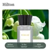 Perfume para Coche Aromaterapia Spray Automático Desodorante Botella de Vidrio Luz Ambiental Decorativa Gran Capacidad 120ml
