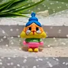 Directo de fábrica muñeca llorona linda caricatura burbuja Colgante de llavero mate muñeca de bolsa llorona pequeña caja sorpresa estudiantes moda juego