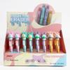 Borrador retráctil portátil creativo de dibujos animados para estudiantes de primaria. Lindo borrador con forma de bolígrafo de empujar y tirar, largo, con forma de animal.