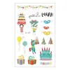 Nuevo Sticker de Tatuaje de Dibujos Animados Impermeable Original Lindo Niños Princesa Sueño Sticker de Tatuaje de Dibujos Animados Sticker de Tatuaje Divertido