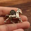Año del Caballo Adornos de Caballo Doce Animales de Caballo del Zodiaco Colección de Adornos de Caballo Transfronterizos Adornos de Latón 2026 Adornos de Potro