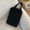 Bolsa tote casual de design exclusivo para mulheres, coleção de outono 2026, grande capacidade, cor sólida simples, bolsa de ombro para o dia a dia