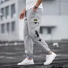 Calças de Trabalho Novas 2024 com Múltiplos Bolsos Marca Tendência High Street Europeia e Americana Calças Casuais Retrô Cabelo Transfronteiriço Masculino