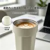 Taza octagonal personalizada para cola, taza aislada de acero inoxidable 316 con correa, taza de agua portátil para coche, regalo de aniversario con logo