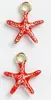 [Serie Oceánica] Cuentas de Estrella de Mar de Aleación, Cuentas Sueltas, Cuentas Espaciadoras, Colgantes, Pulsera DIY, Collar, Accesorios para Joyería