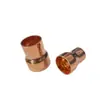 Conector Reto Redutor de Cobre Vermelho Aquecimento de Água Ar Condicionado Refrigeração Soldagem Cabeça Grande e Pequena Espessura Tamanho Diâmetro Variável Conector Direto Conexões de Cobre