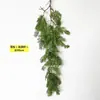 Plantas Verdes Penduradas na Parede Planta-Aranha Flores Artificiais Plantas Verdes Pendentes Samambaias Tubos de Parede Decoração de Teto Folhas de Samambaia Cipós
