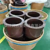 Relleno fluoroplástico PTFE para poliestireno Tubo anti-desgaste marrón Tubo PTFE embrión de pelo emprender embrión de pelo
