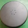 Carcasa Redonda Negra con Agujeros para Herrajes, Carcasa Metálica Personalizada, Carcasa de Soporte para Equipos Industriales, Gran Cantidad y Buen Precio