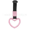 Venta caliente transfronteriza pulsera de hilo para coche anillo de tracción manual en forma de corazón de amor cinturón de remolque de pasta para barra delantera y trasera de coche universal