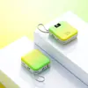 Cargador portátil 22.5W transfronterizo con carga súper rápida de doble cable 10000 mAh mini compacto inteligente