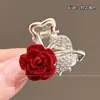 Pinza para el Cabello Pequeña Estilo Princesa para Mujer 2025 Nuevo Modelo, Pinza para el Cabello para Recogido Parcial en la Parte Trasera de la Cabeza, Pinza Lateral, Pinza para el Flequillo, Accesorio para el Cabello