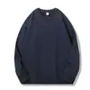 Ropa interior térmica para hombre de talla grande con forro polar, sudadera para mujer 2025, estilo otoño/invierno de corte holgado, nuevo diseño engrosado de manga larga para moda femenina transfronteriza