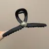 Novo Estilo de Presilha de Cabelo 2026 com Toque de Luxo, Piranha Floral Simples, Presilha de Garra Grande de Acrílico para Cabelos Grossos