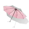 Nuevo Parasol Plata Titanio 50% de descuento Ocho Varillas Resistente al Sol y a los Rayos UV, Compacto y Portátil, Adecuado para Clima Soleado y Lluvioso, con Logo Personalizable