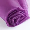 Tecido de Organza, Fio Rígido, Fio de Três Fios, Tecido Transparente com Glitter para Vestido de Casamento, Fio Decorativo para Artesanato, Tecido para Bolsa, Perolado