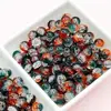 8mm Beads Flor Explosiva Esmalte Gelo Rachado Contas Soltas Material para Pulseira Colar Brinco DIY Feito à Mão Ornamento Acessórios Nenhum