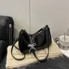 Bolso Tote de Lazo de Moda 2026 Nuevo Estilo Coreano Transfronterizo Gran Capacidad Simple Versátil Bolso de Hombro Bolso de Axila Venta al por Mayor