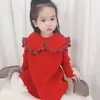 Falda para Niñas Linda de Hilo Peinado Espeso Falda Suéter Falda Muñeca Invierno Nueva Ropa Infantil de Comercio Exterior para 2-7 Años