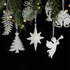 Decoraciones Navideñas Hong Kong Heng brillo blanco suministros para diseño de escena anillo de ratán para colgar en la puerta colgante para tienda