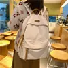 Mochila nueva transfronteriza de gran capacidad para chicas de secundaria, mochila simple estilo coreano para estudiantes universitarios, chicos de secundaria y preparatoria