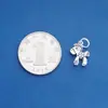 Plata S925 con Cuentas Accesorios para Pulsera y Collar DIY Colgante Zodiaco Caballo Poni Pulsera de Cristal DIY