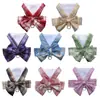 Mascota JK falda a cuadros correa de pecho correa perro perro gato chaleco ropa Teddy cubo de pelo suministros fabricante