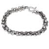 Pulseira Yamamoto prata retro old keel moda masculina europeia e americana 925 Yintai prata pulseira hip-hop atacado
