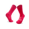 Calcetines de baloncesto élite para adultos con suelas gruesas de rizo, calcetines deportivos resistentes al desgaste, calcetines transpirables y cómodos de media pantorrilla, calcetines con estampado de fabricante